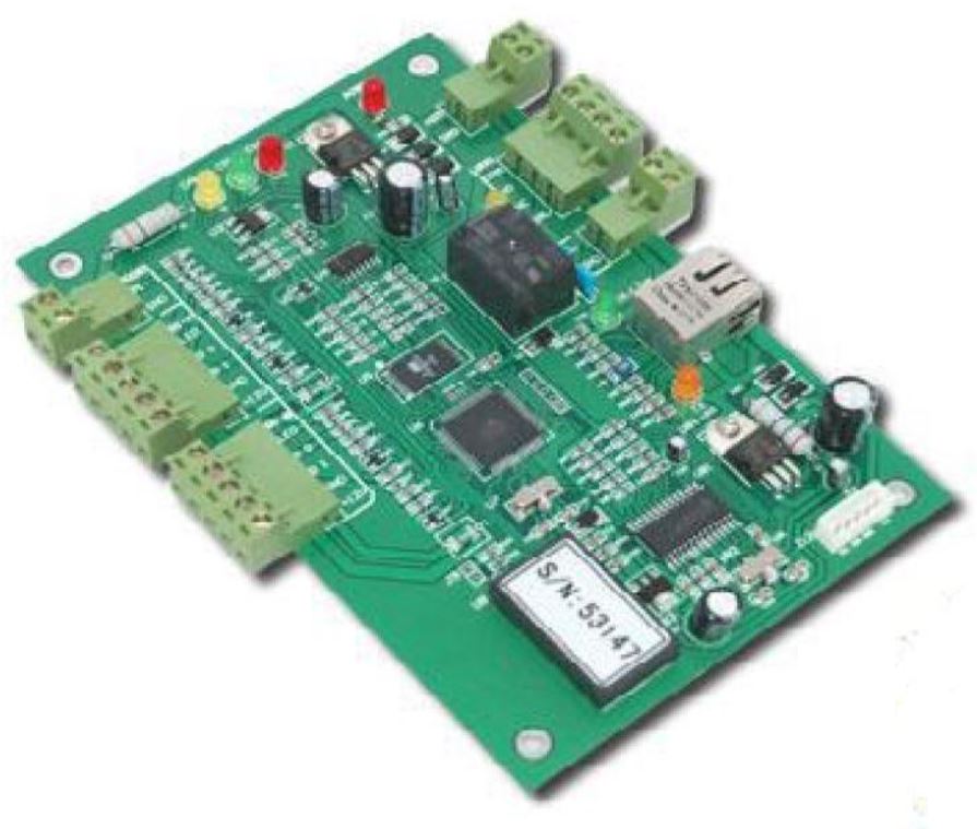 SE-2001-IP egyajtós beléptető központ, TCP/IP